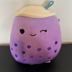 Mini boba squishmallow purple